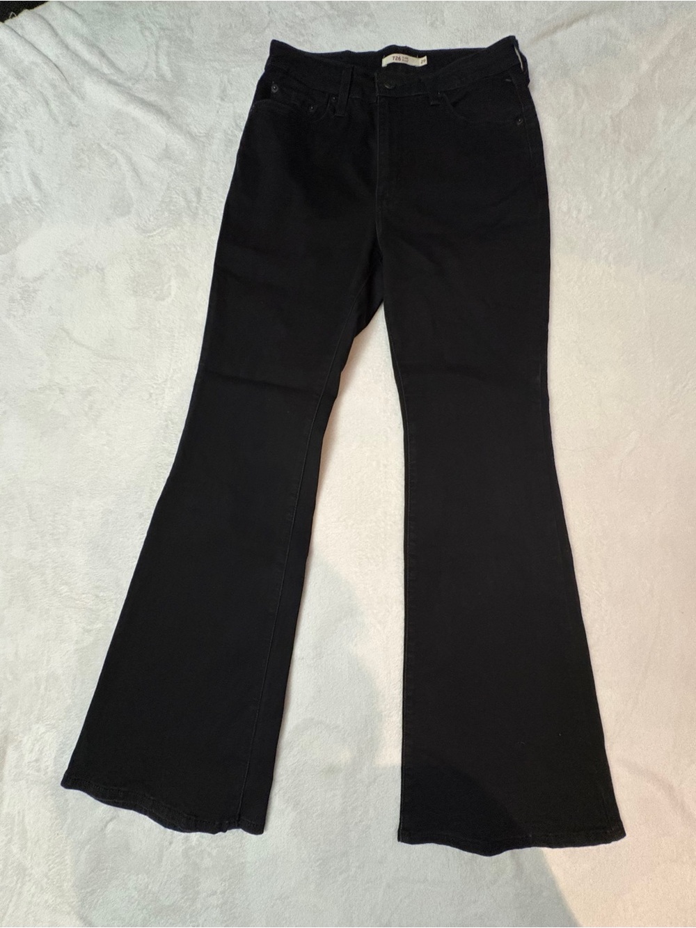 Levi's 726 Black Flared Women's Jeans